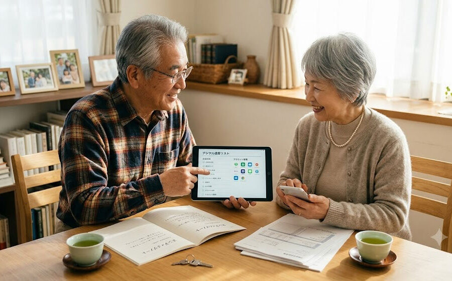 デジタル遺品の整理術：SNSや仮想通貨のアカウントを家族に安全に引き継ぐ方法